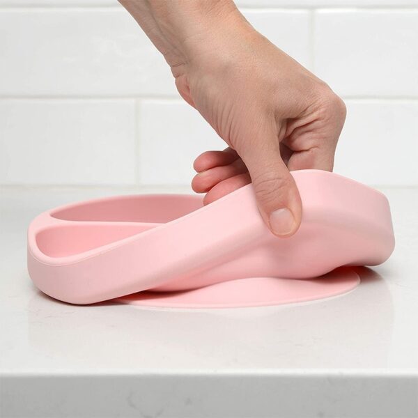 Divided Silicone Suction Plate Bowl - Image 2