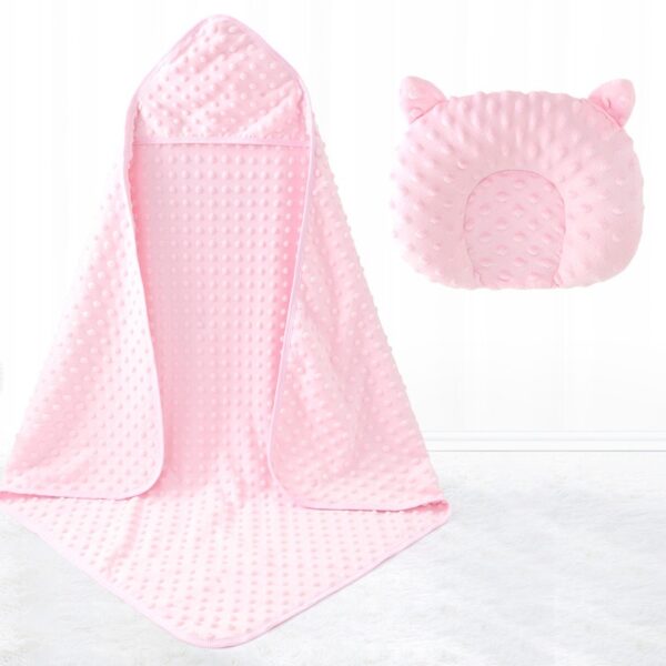 Plush Minky Baby Swaddle Blanket