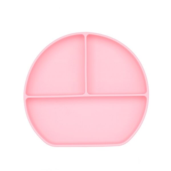 Divided Silicone Suction Plate Bowl