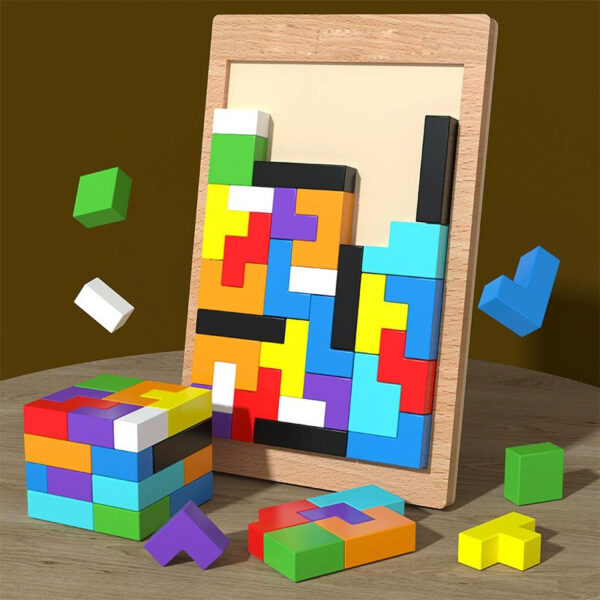 Thickened Tetris-Style Building Blocks - Image 3